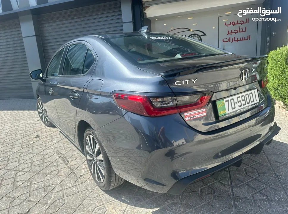 استأجر الان هوندا سيتي موديل 2024 عداد زيرو فل كامل اضافات باسعار تنافسية فقط من الجنوب