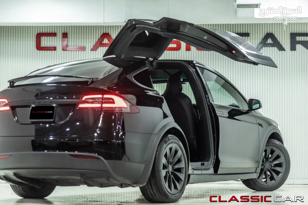 Tesla Model X Standard Range  2019   السيارة بحالة ممتازة جدا و قطعت مسافة 51,000 كيلو متر فقط