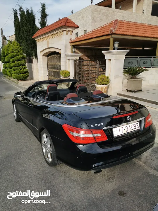 Mercedes E250 convertible مالك واحد بحاله ممتازه وارد غرغور