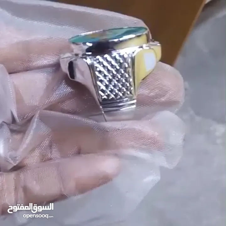 خاتم فيروز ثقيل للبيع