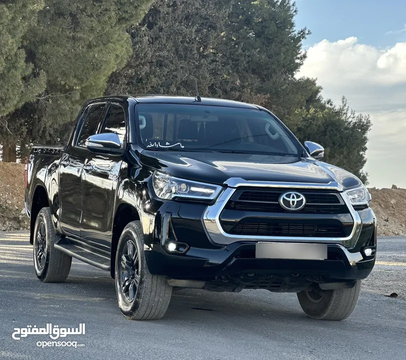 تويوتا هايلوكس 2021 فل اوتوماتيك نظيف