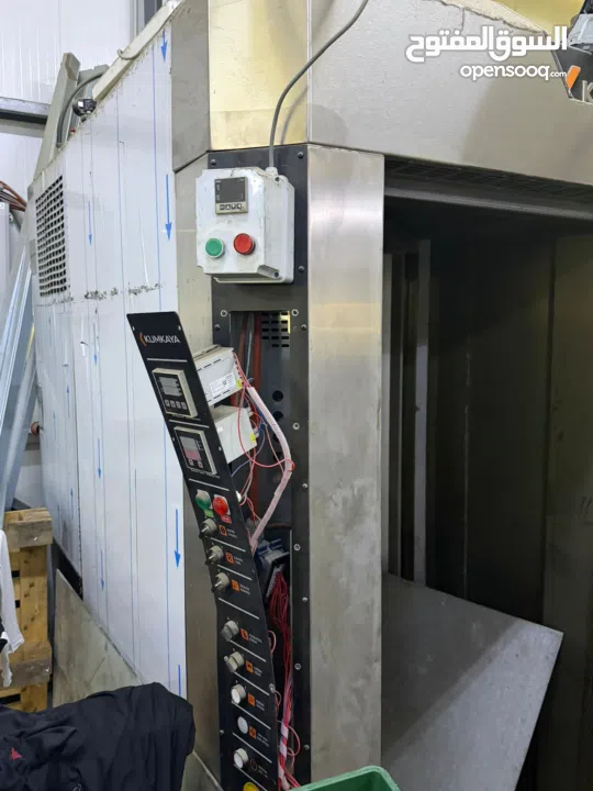 معدات مخبز شبه كامله خط انتاج معدات مستعمله فتره قصيره جدا