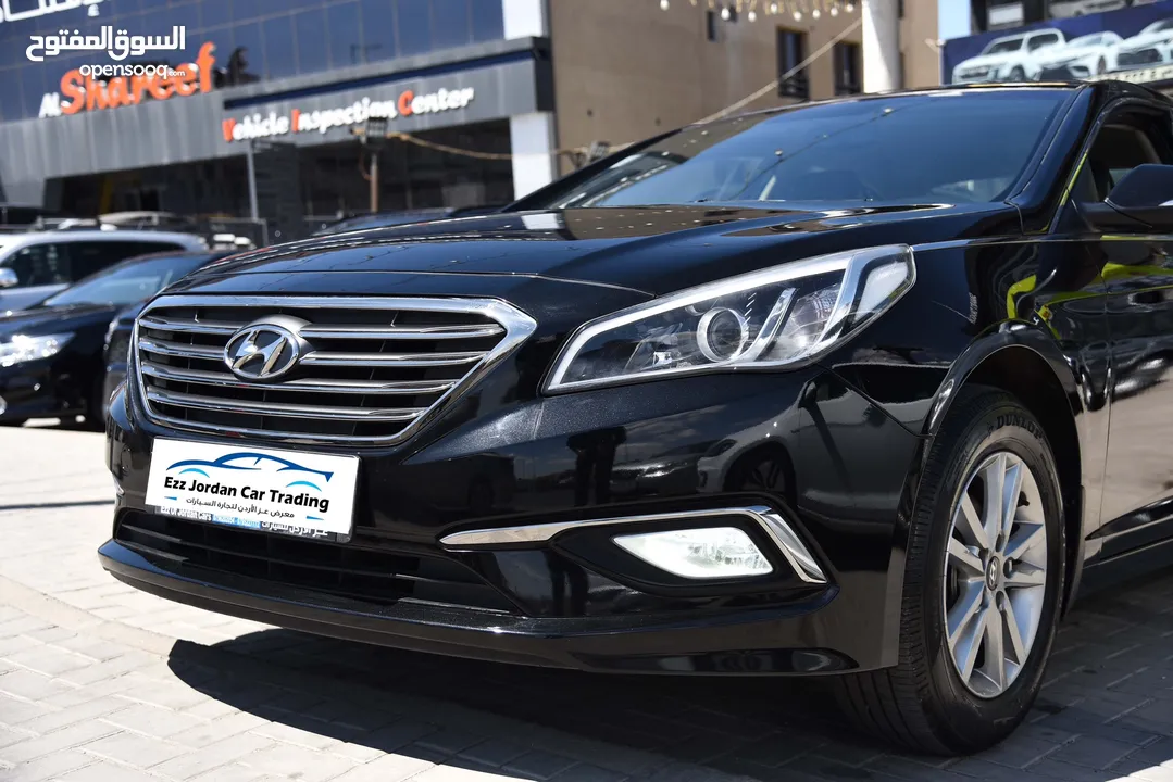 عرض لمدة اسبوع هونداي سوناتا بنزين بحالة الوكالة Hyundai Sonata 2018