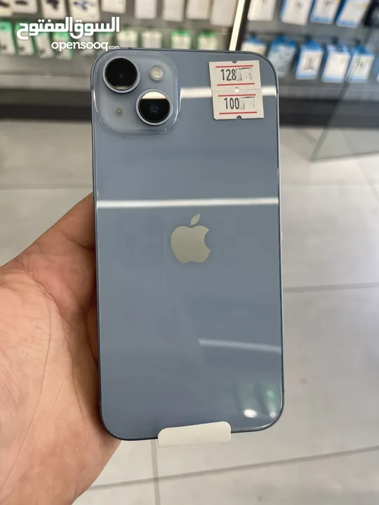 شرق اوسط Iphone 14 plus 128gb مشحون مرة فقط