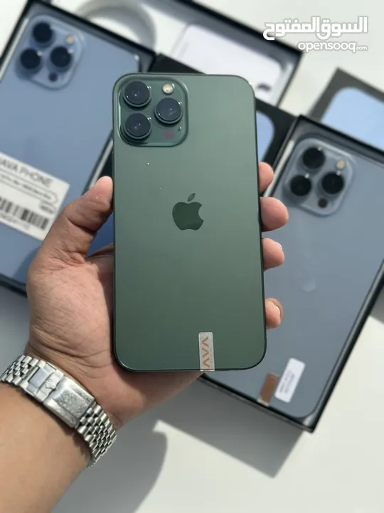 أقوى عرض  : iPhone 13pro max 256gb هواتف بحالة الوكالة بدون اي شموخ أو مشاكل و بأقل سعر