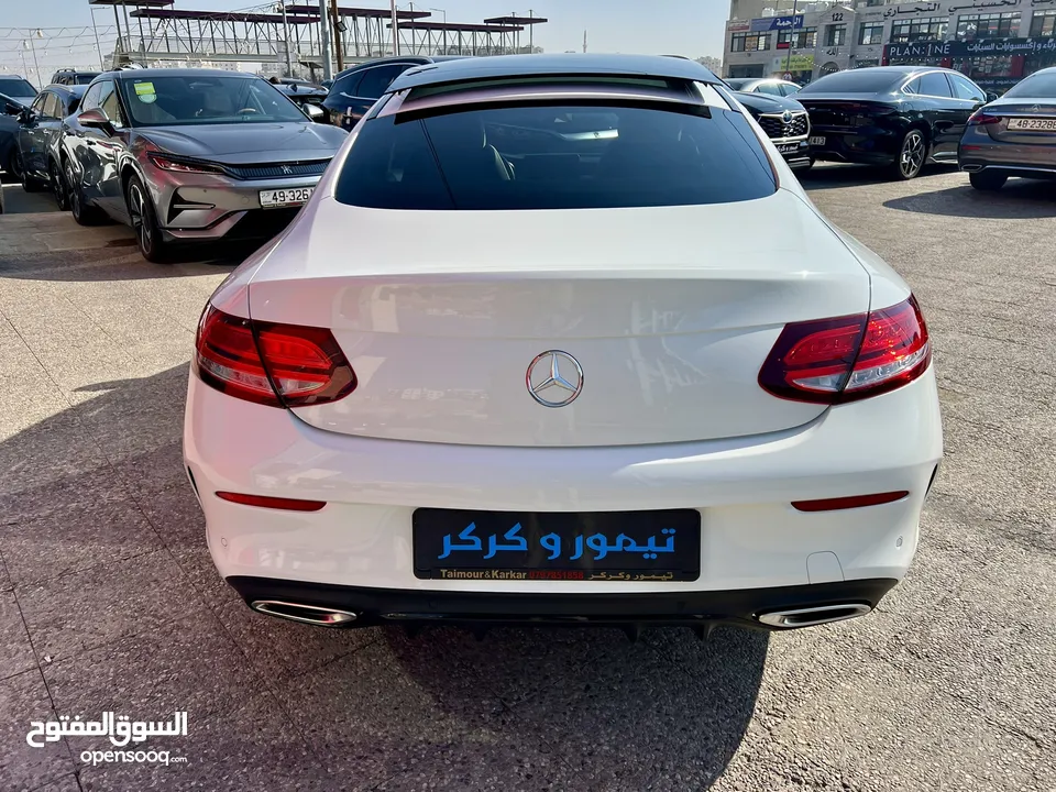 مرسيدس C200 AMG كوبيه كت بانوراما نايت مميزة