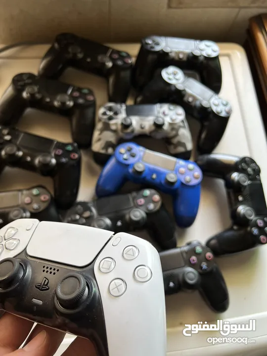 Controller ps4/5 بحالة الجديد للبيع  ايادي بلايستيشن 4/5 ايادي بحالة الوكالة وعالفحص وكفالة شهر