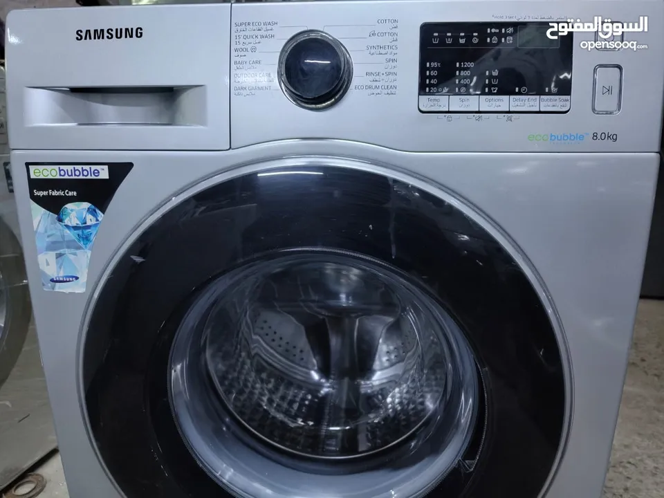 Samsung 8.0KG Eco Bubble latest Modol Washing Machine