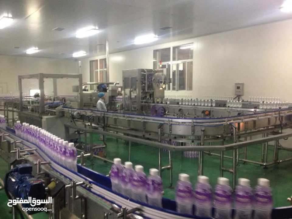 خطوط إنتاج وتعبئة عبوات المياه والعصير والالبان والزيوت والأدوية خط ماكينات تعبئة و تغليف