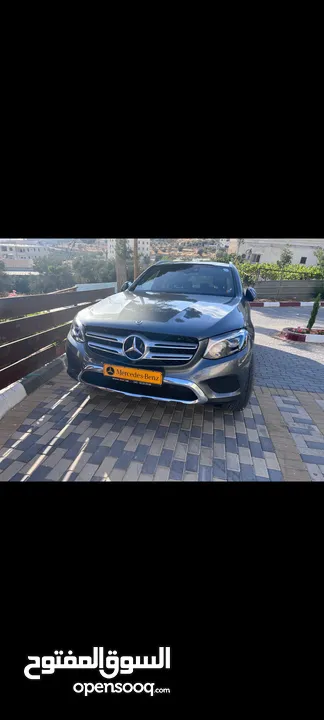مرسيديس glc 350e 2018 بحالة الشركة