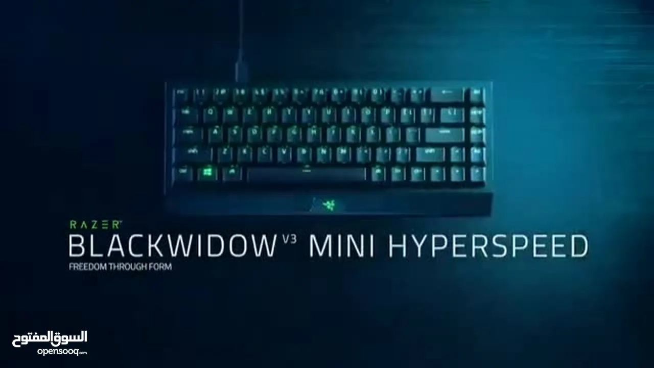 RAZER BLACKWIDOW V3 MINI HYPERSPEED - PHANTOM PUDDING EDITION.