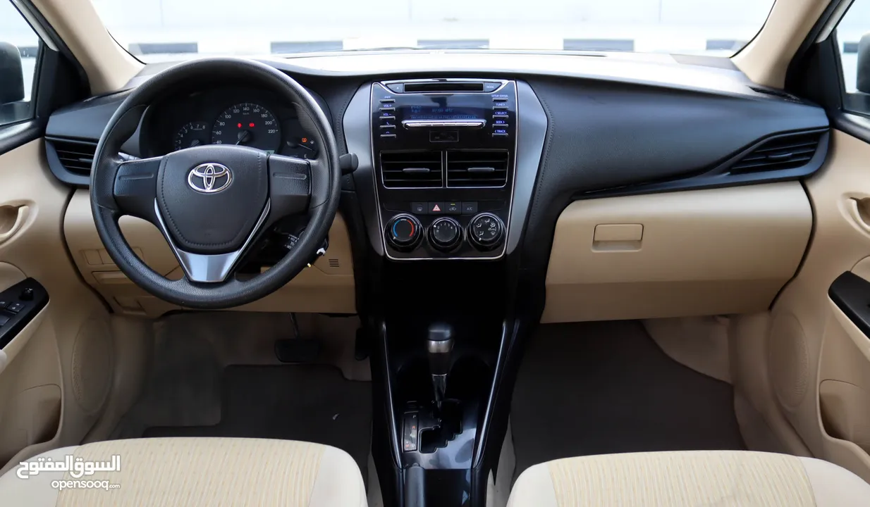 Toyota Yaris 1.5L 2021 GCC Original Paint accident-free in excellent condition 812 P.M