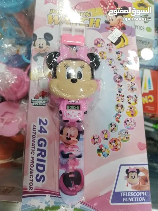 ساعه  اطفال  بروجكتر.