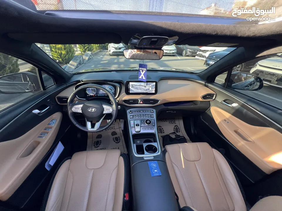 هونداي سانتفيه هايبرد 2022  فل اضافات  ون مليون  Hyundai santafi 2022  1M  Hybrid