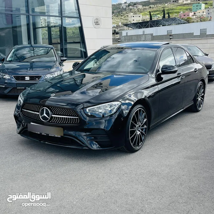 مرسيدس بينز E220D AMG وارد المانيا فل الفل اضافات فحص نخب
