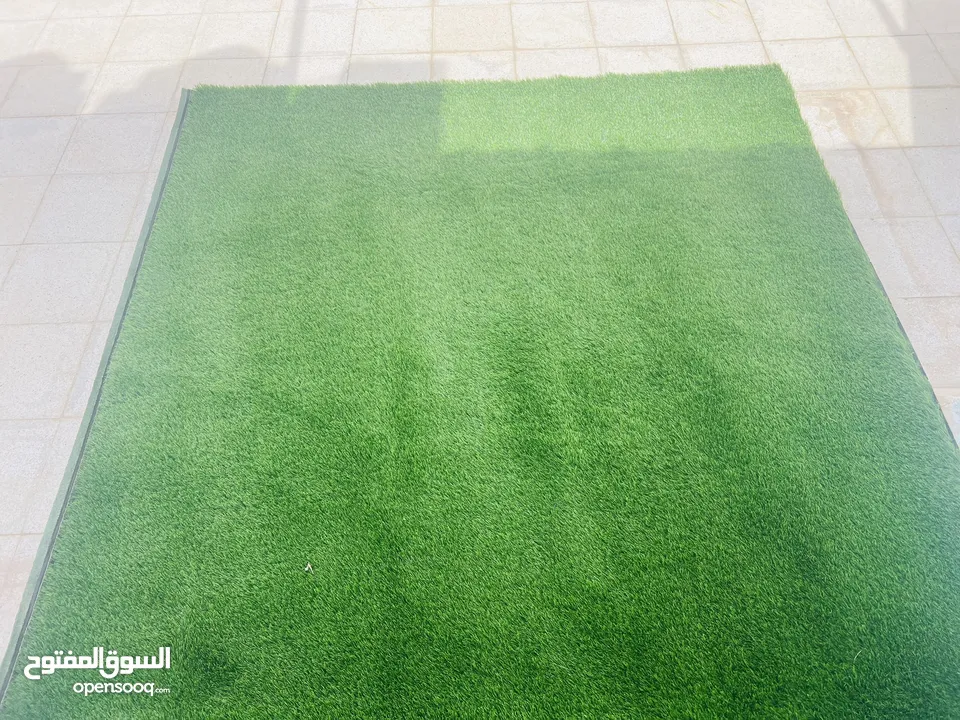 Artificial grass (2m x 2m) not used