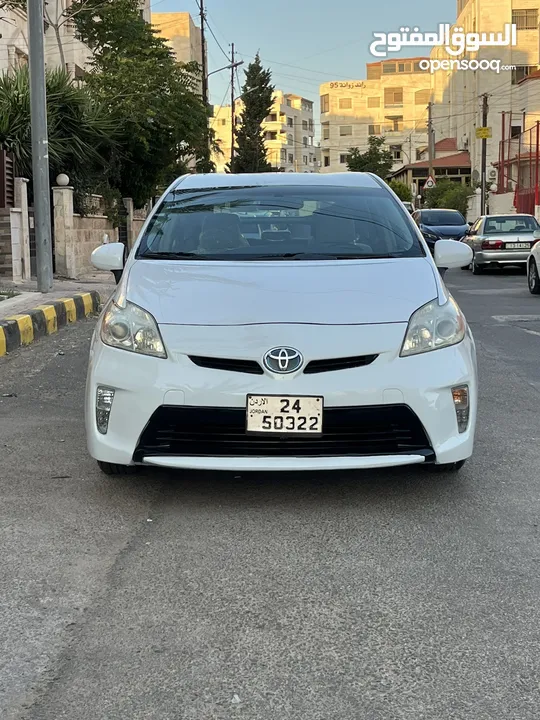 تويوتا بريوس 2013 كلين تايتل بطارية مركزيه بوضع الشركه