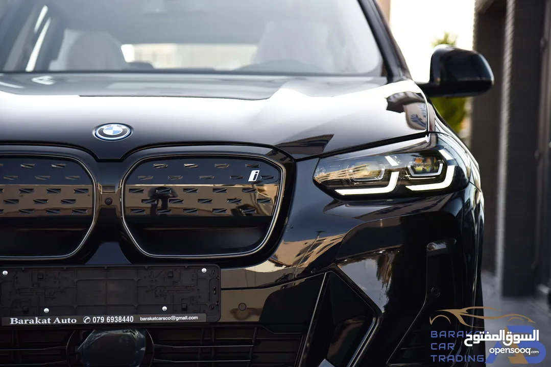 بي ام دبليو الفئة الثالثة iX3 كهربائية بالكامل 2024 BMW iX3 eDrive EV M Sport Night Package