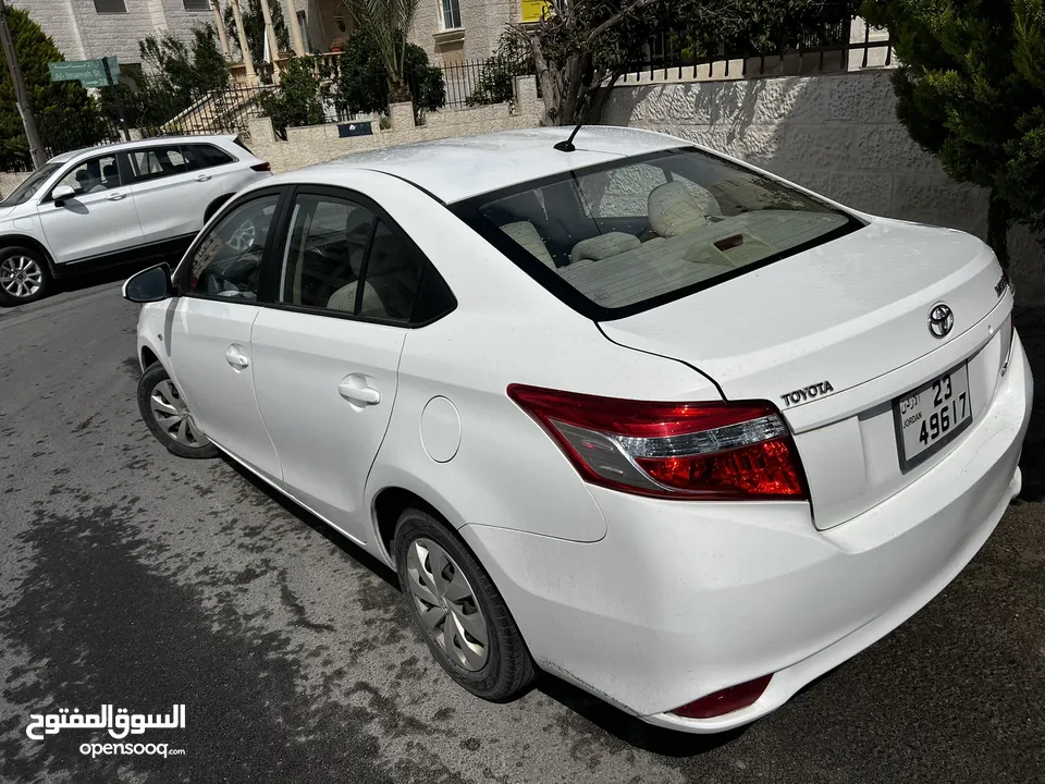 تويوتا يارس 2015 سيدان فحص كامل  وارد خليجي