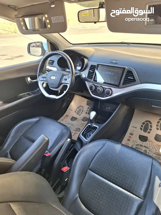 كيا مورنينج 2017 فل بصمة عداد قليل ( 67 ) ألف كيلو