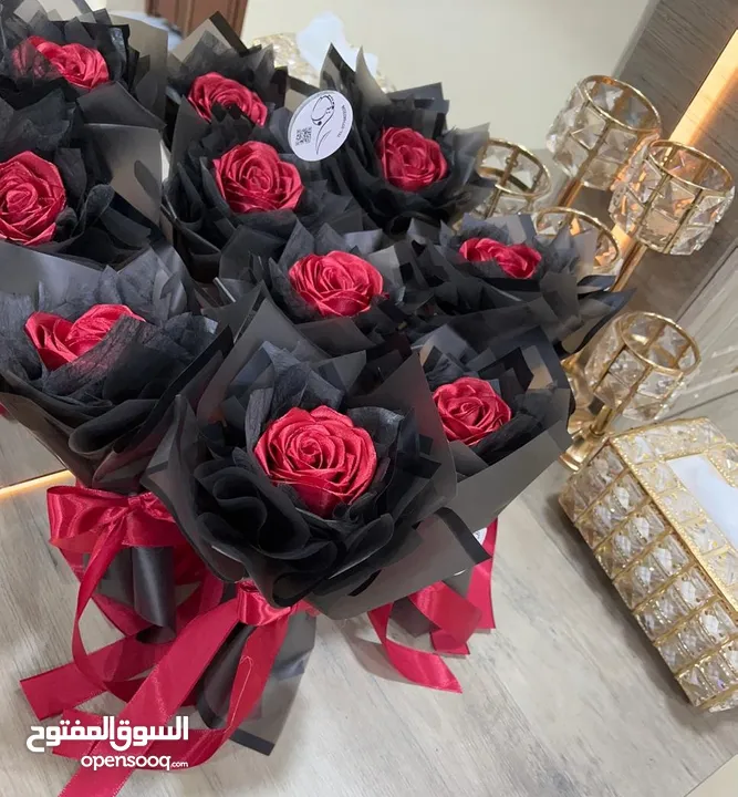 بوكيه ورد ستان   الورد للورد بوكيه ورد ستان هاند ميد بأقل سعر  هديه مميزه وكمان لمناسبا