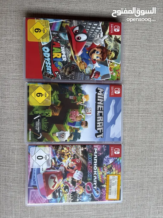 Nintendo Switch Bundle – With Games & Handmade Cover (Great Price)