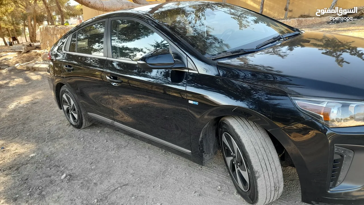 هيونداي ايونيك 2018 للبيع كاش فقط بحالة ممتازة جدا hyundai ioniq 2018 blue drive