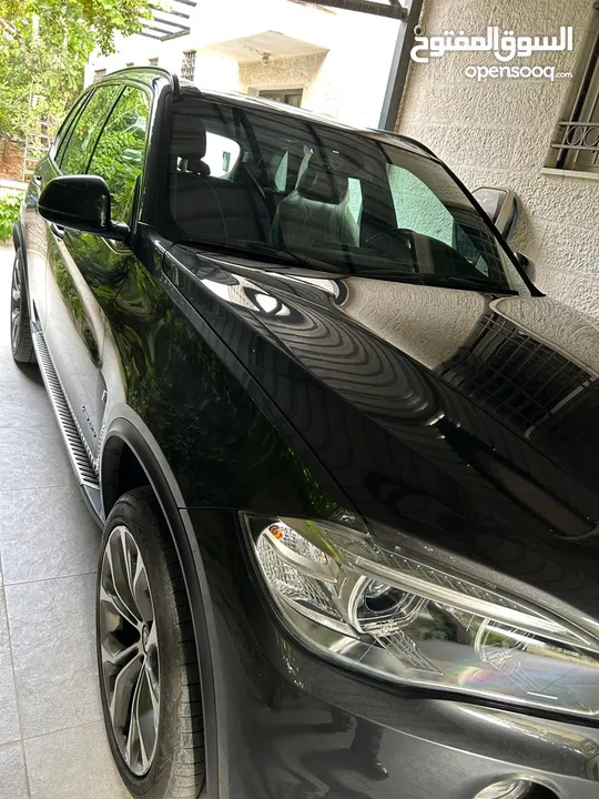 BMW X5 2018 plugin وارد الوكالة ابو خضر مالك واحد فحص كامل بدون ملاحظات