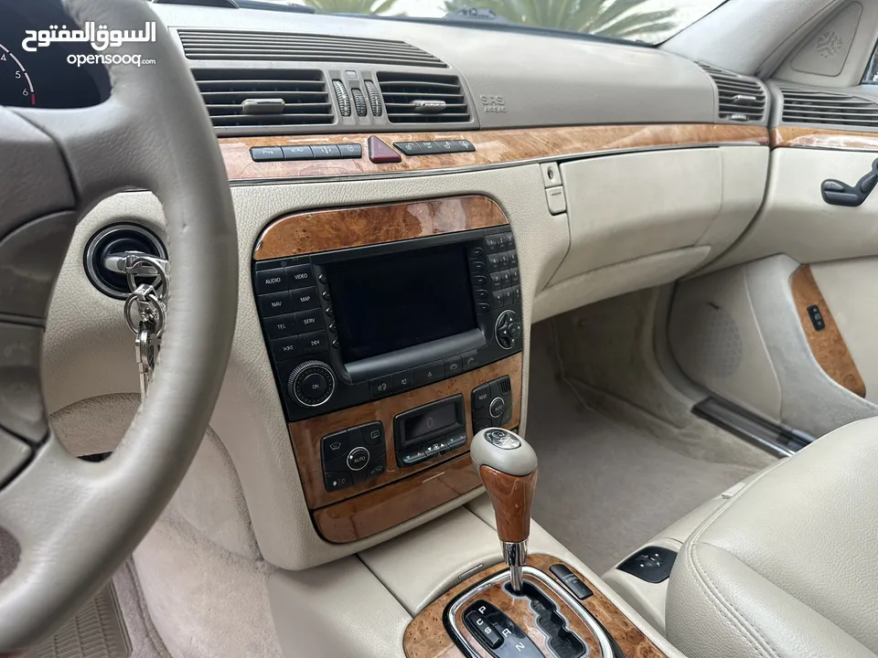 مرسيدس S350 Large - فحص كامل بدون ملاحظات - صيانة وكالة - موديل 2004 - اعلى مواصفات