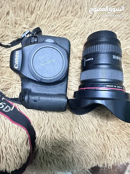 Canon 6D with 17-40 mm lense
