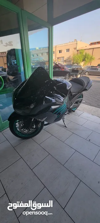 للبيع سيكل كوازاكي ننجا حجم 1400 سي سي ( Kawasaki ZX-14R for Sale)