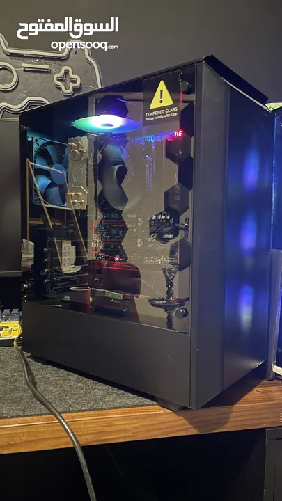 جهاز ألعاب قوي  i7 4790K + GTX 1650 مختومة + 16GB RAM سعر حرق