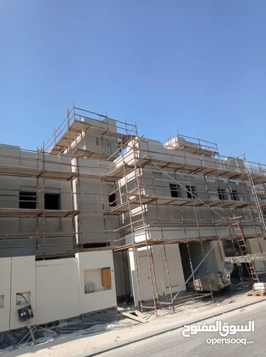 Tiles work and wall plaster