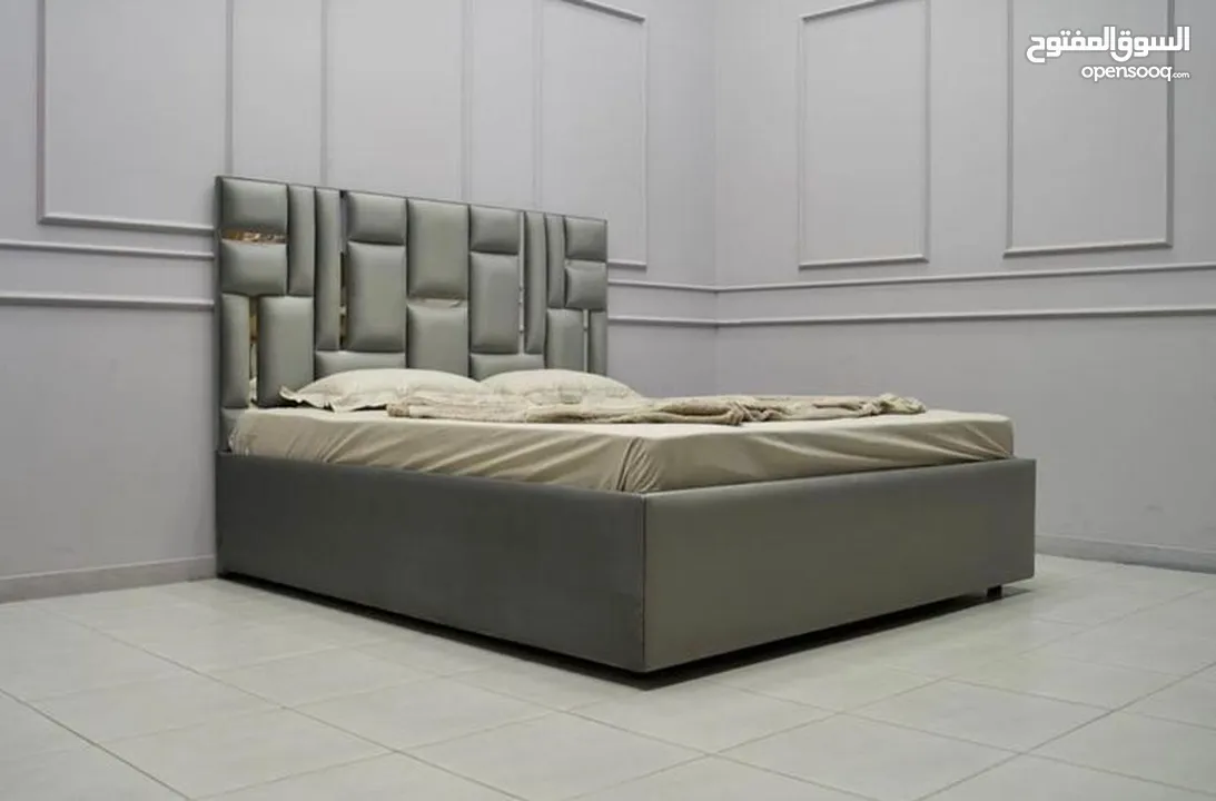 Brand new bed queen  size  and all size available  we customize  bed  good quality 1 years  warranty