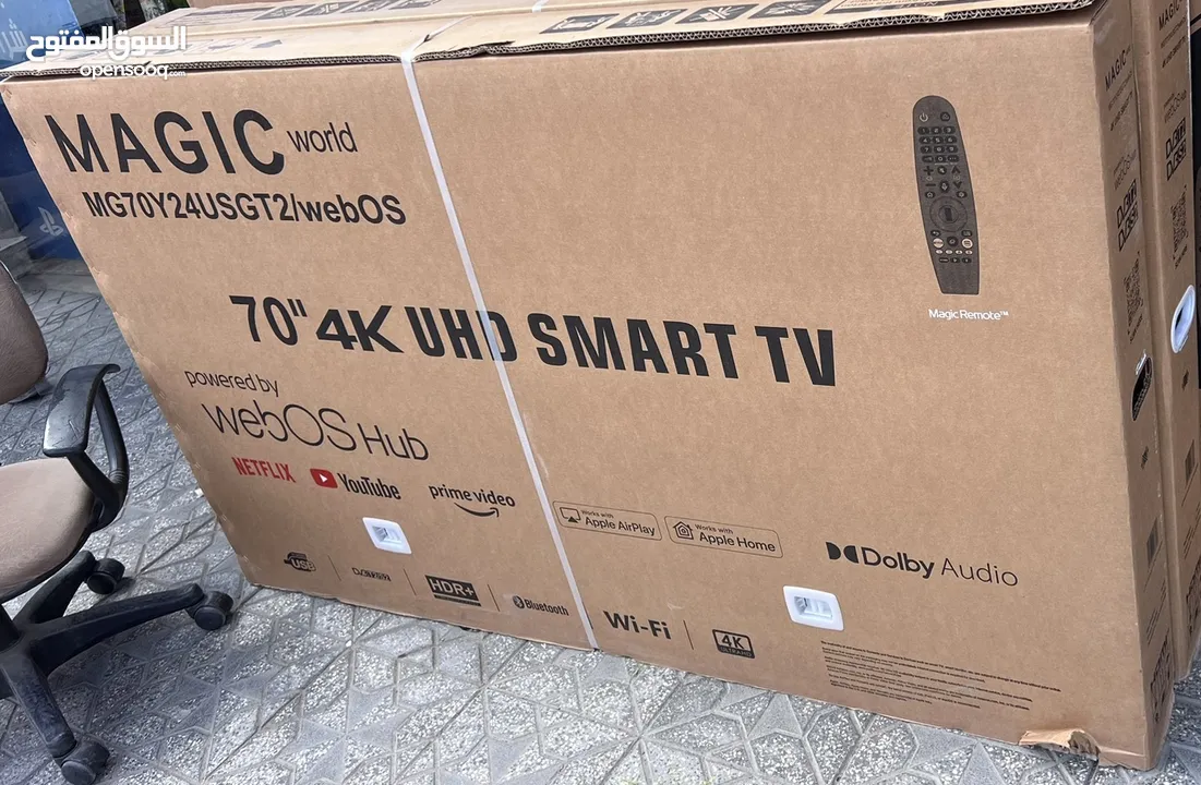 4K MAGIC 70” شاشة ماجيك 70 بوصة عرض خاص لفترة محدودة