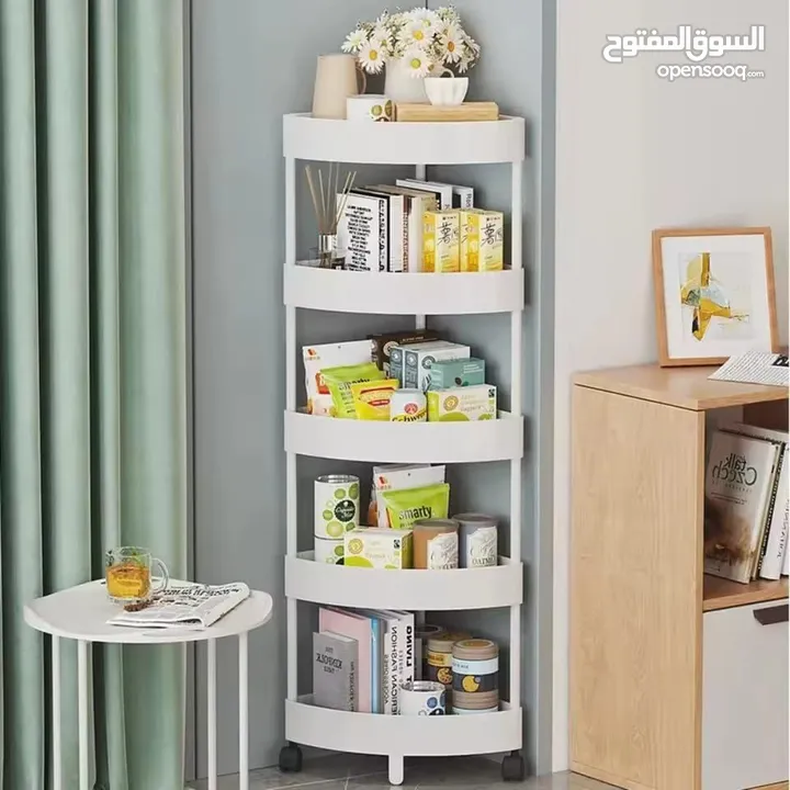 ستاند الزاوية بلاستيكي 4 طبقات