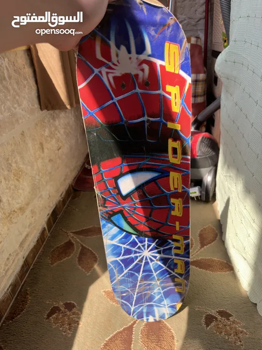 سكيت بورد سبايدر مان بحال الوكالة  Spider Man Skate Board