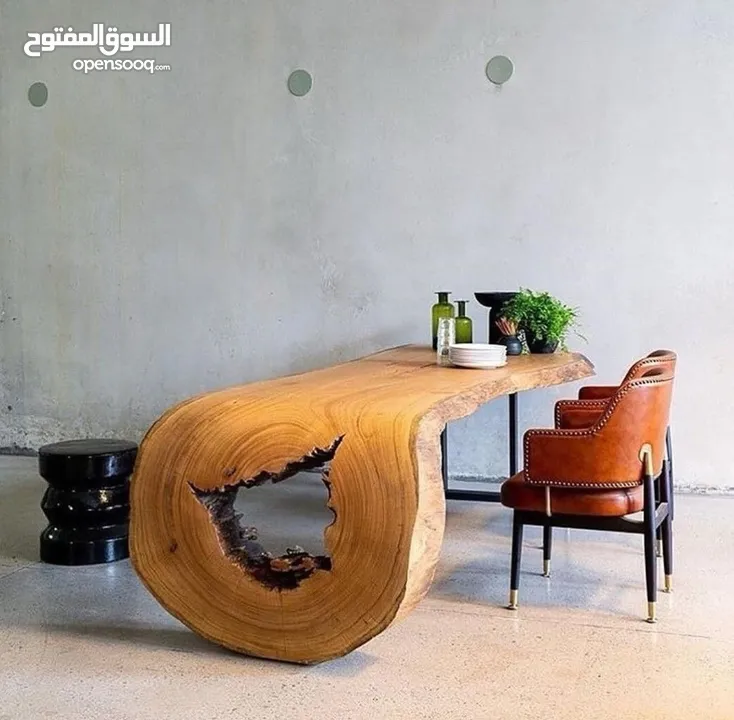 اثاث فاخر بالخشب الطبيعي