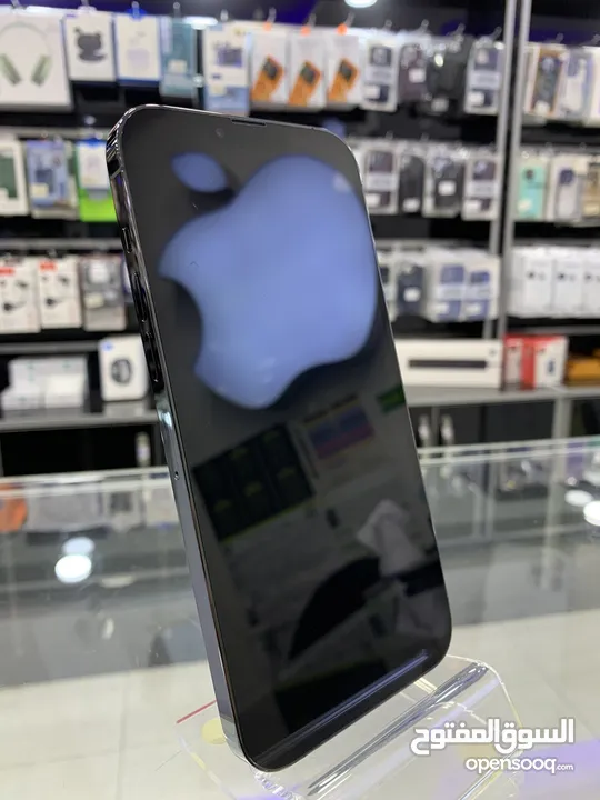 iPhone 13 Pro Max (128 GB) ايفون 13 برو ماكس مستعمل بحالة ممتازة لون زيتي مميز بطارية اصلي 91٪؜