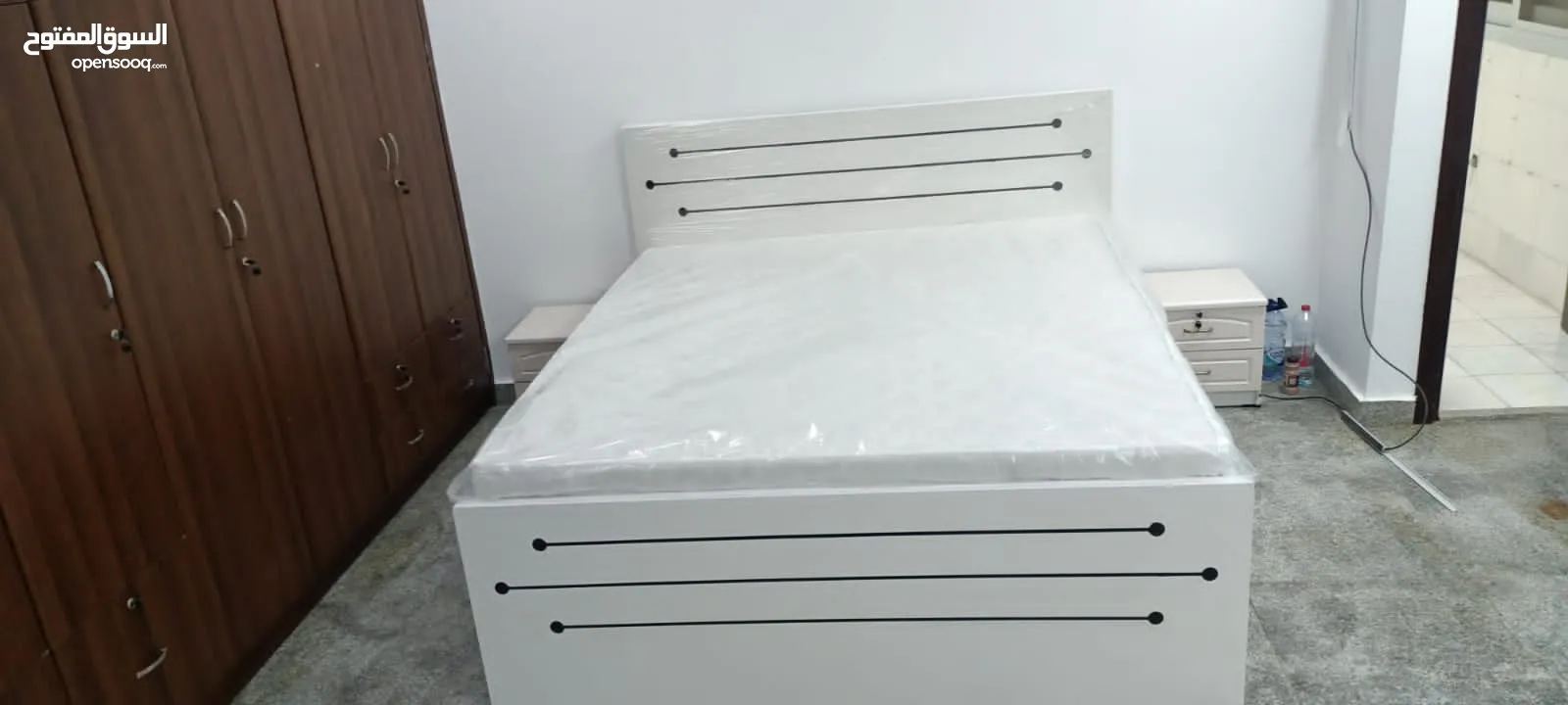 brand new single bed with mattress Available