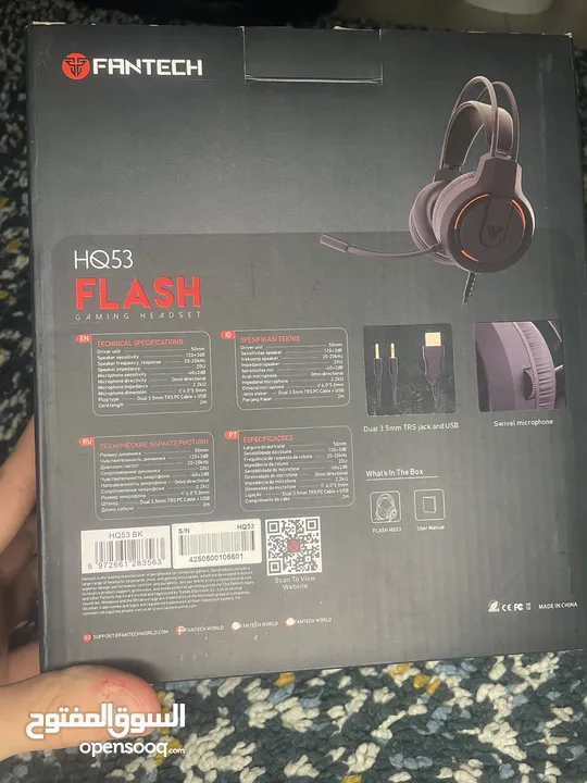 Fantech flash hq53 lightweight gaming headset