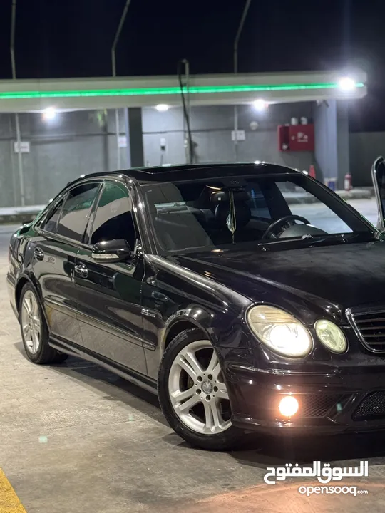مرسيدس E200 2007 للبيع Mercedes E200  افانغارد 2007 E63 Amg kit Avantgard