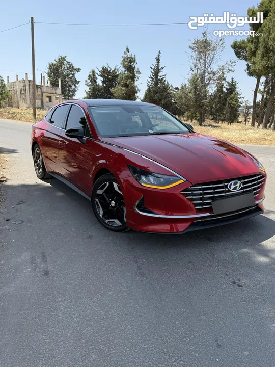 هيونداي سوناتا انسبريشن 2022 Sonata Black edition  سبورت حرة مميزة عداد قليل 49 الف km فحص كامل فل