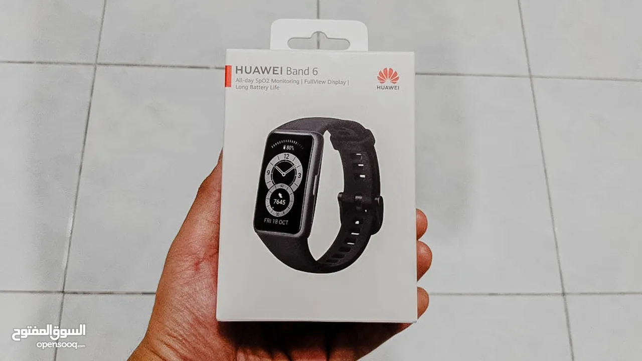 (تم تخفيض السعر) huawei band 6 new