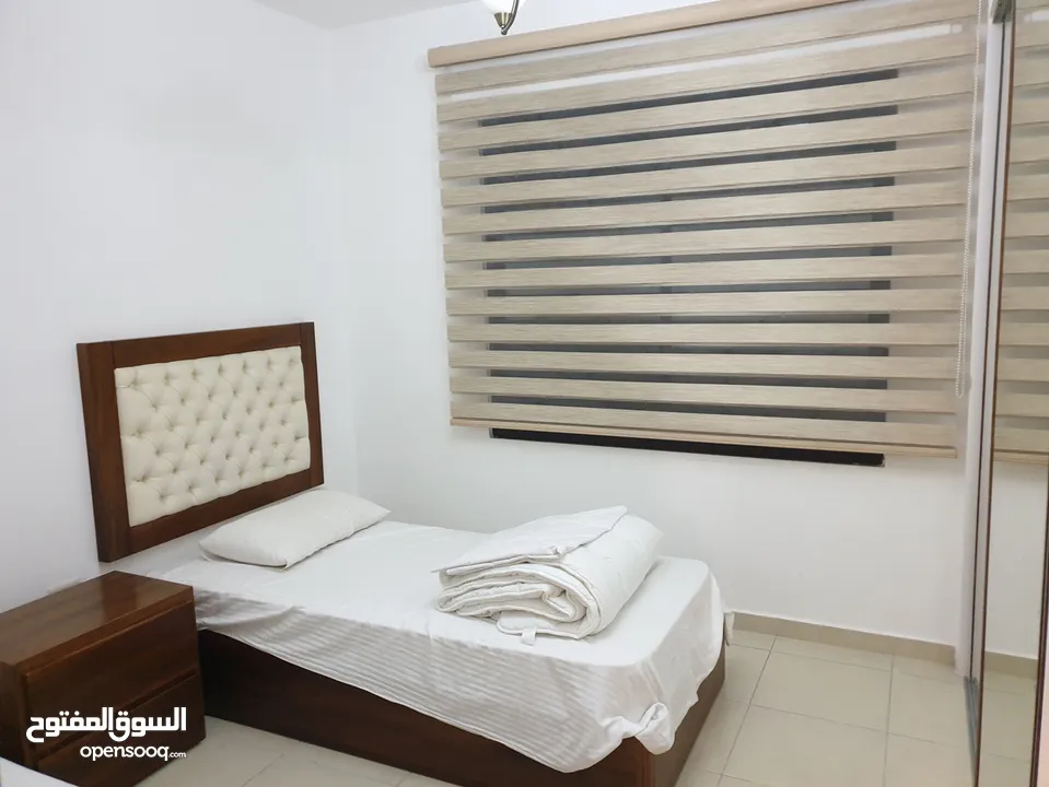 شقة مفروشة 3 نوم للإيجار في جبل عمان طابق اول