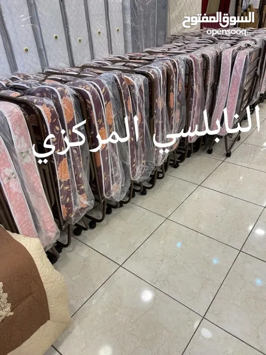 تخت حديد سفري قابل لتصفيت