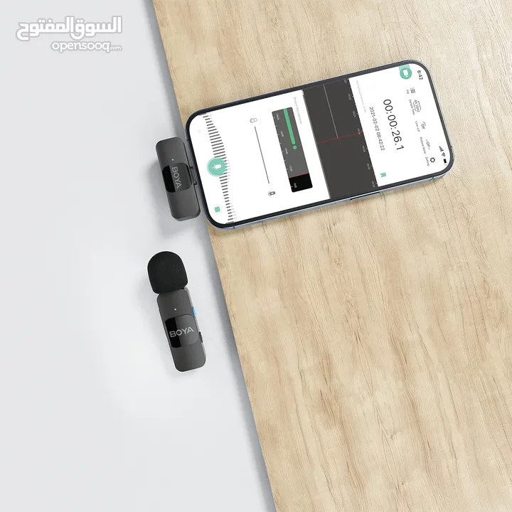 مايك تسجيل من براند بويا الأصلي لهواتف الاندرويد Boya BY-V10 For Android Mic