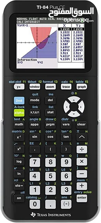 Texas instrumental ti-84 graphic calculator (GDC)