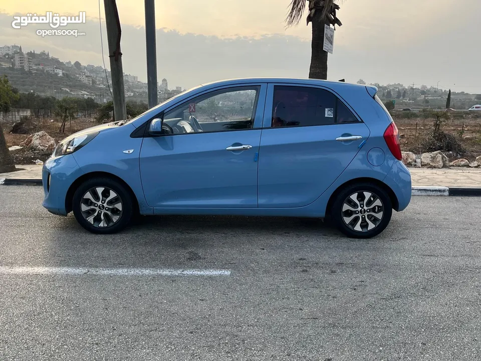 كيا مورنينغ ماتور 1000 بنزين أوتوماتيك ترخيص 2016.. دهان الشركة..