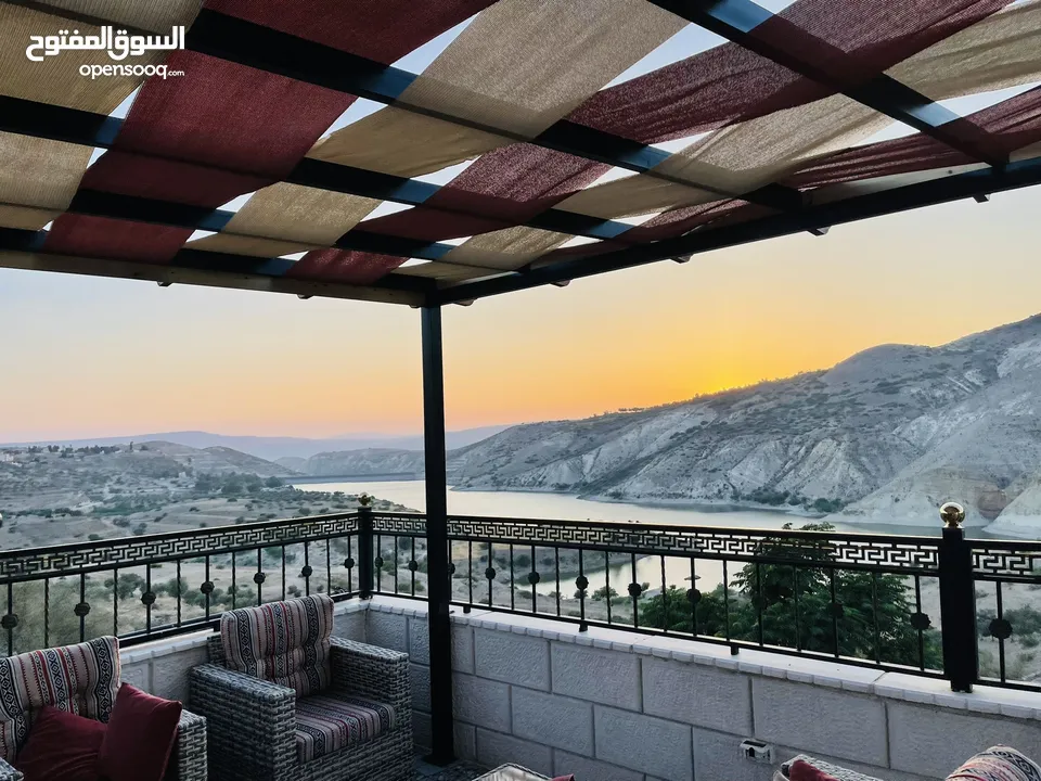 شالية ومزرعة تل زرعه سد وادي العرب
